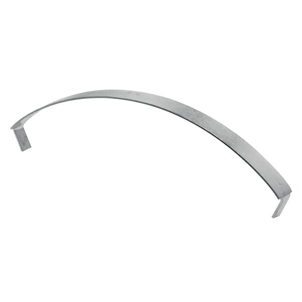 Window Screen Tension Springs, 1/4 in. x 3-1/8 in., Spring Steel, Zinc, PK50